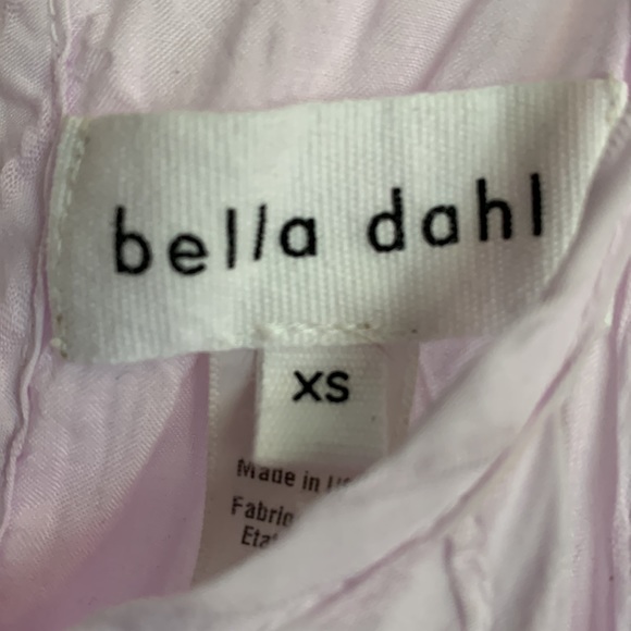 Bella Dahl lavender colour, halter neck striped mini dress, size XS - Picture 2 of 5